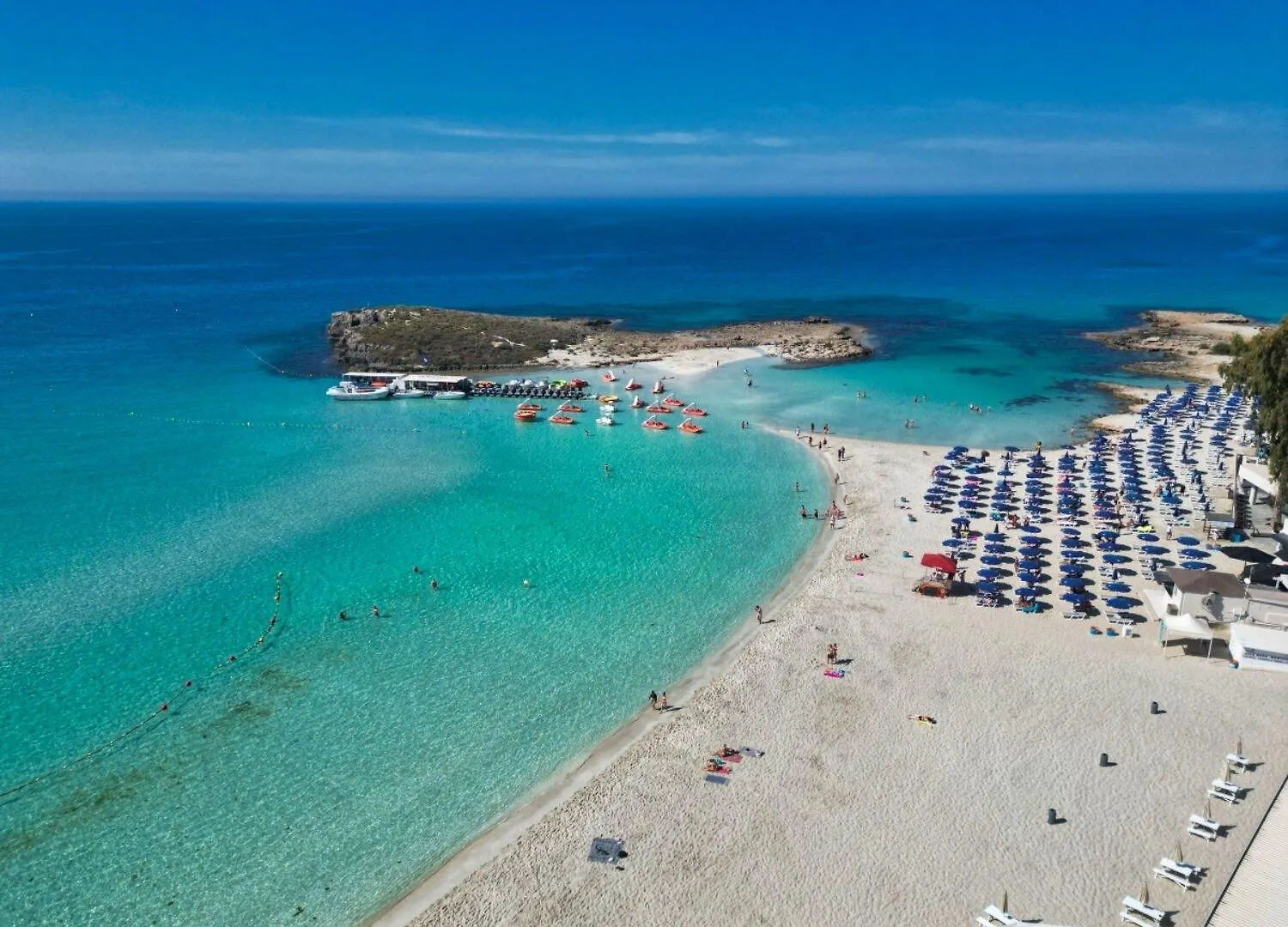 Vassos Nissi Plage Hotel & Spa location